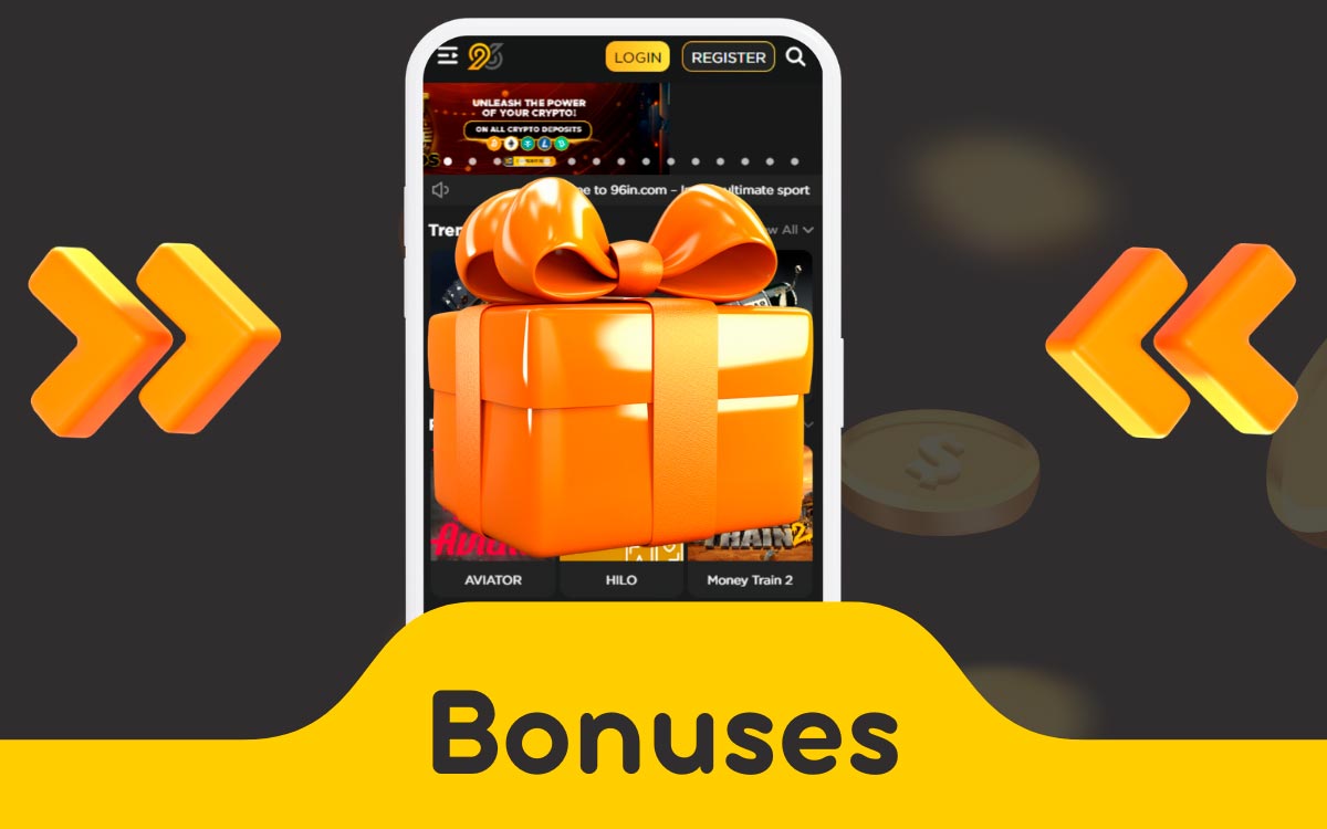 Unlock Exciting Bonuses & Rewards at 96in App