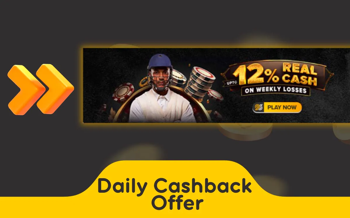 Bonuses 96in - Daily Cashback Offer