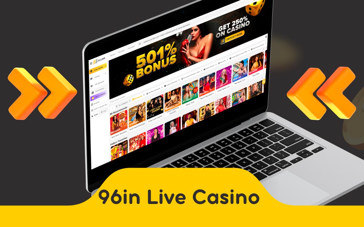 Enjoy Social Atmosphere & Live Casino Experience at 96in Live Casino