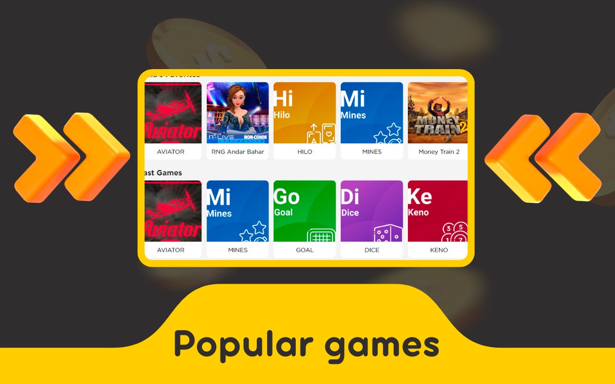 Most Popular Games on 96in Site