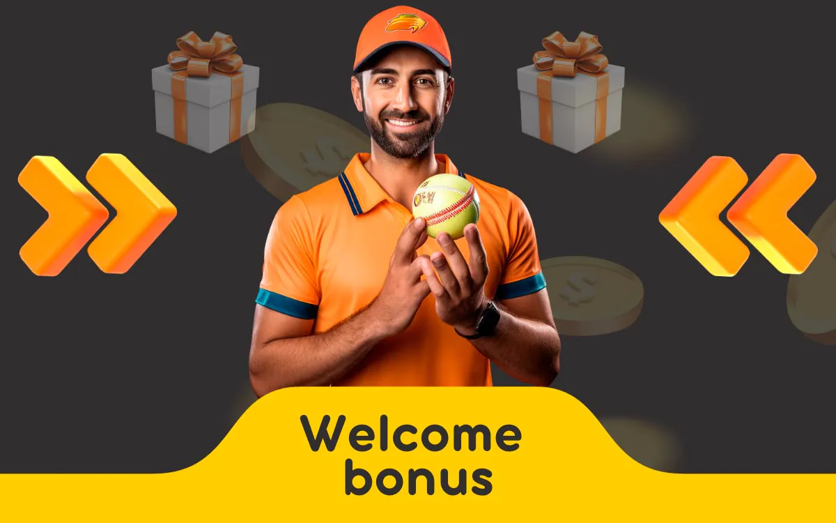 Welcome Bonus for Cricket Fans