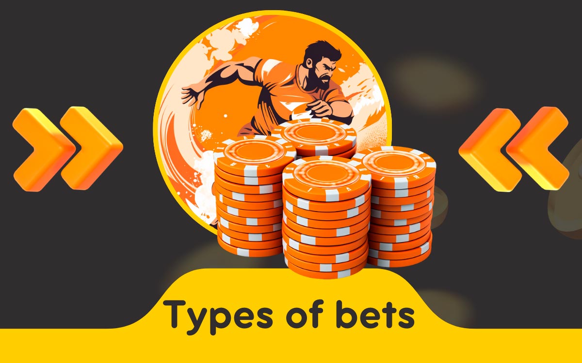 There are 2 main types of bets that are available for Kabaddi betting