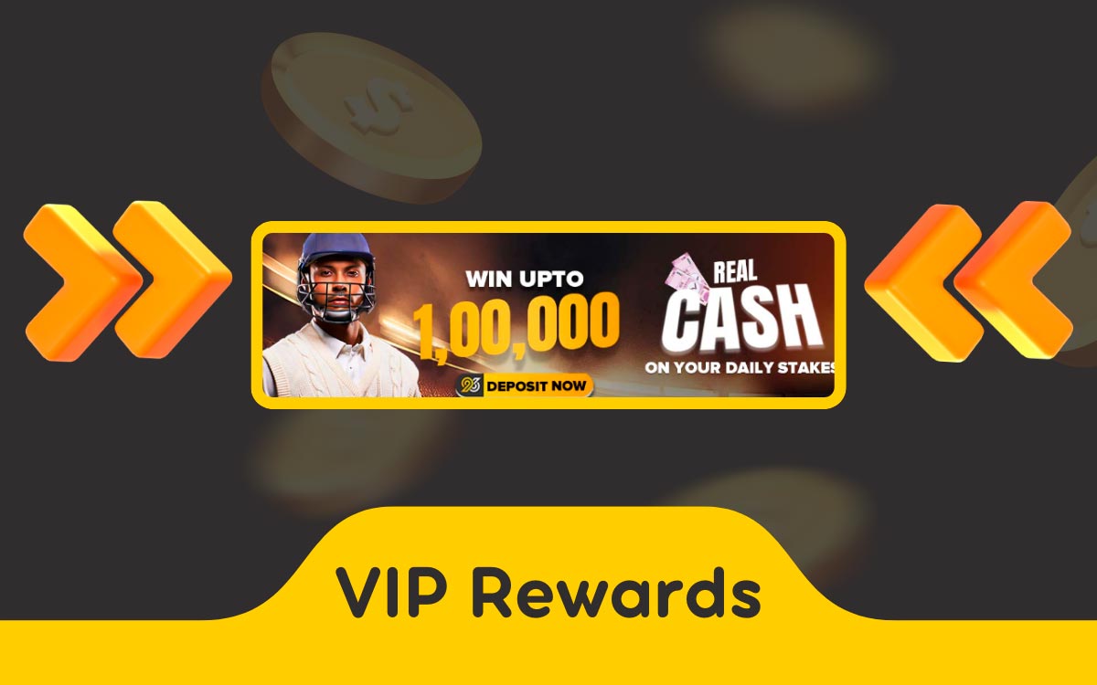 VIP Rewards bonuses 96in