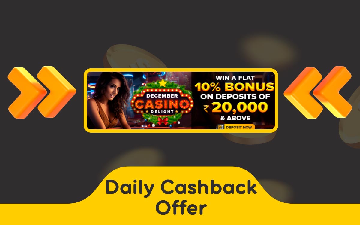 96in Daily Cashback Offer